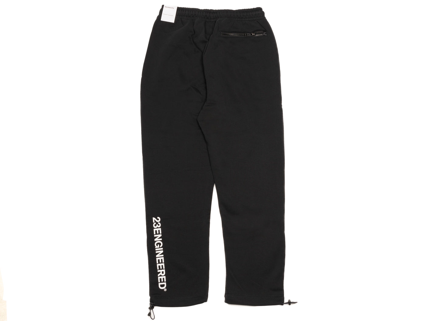 Jordan 23 Engineered Fleece Pants in Black / White - view 2