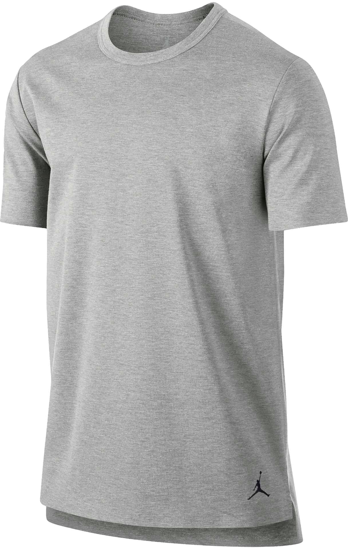 Jordan Lux Extended Shirt in Dark Heather Grey / Black