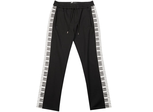 Just Don Keyboard Trousers in Black / White
