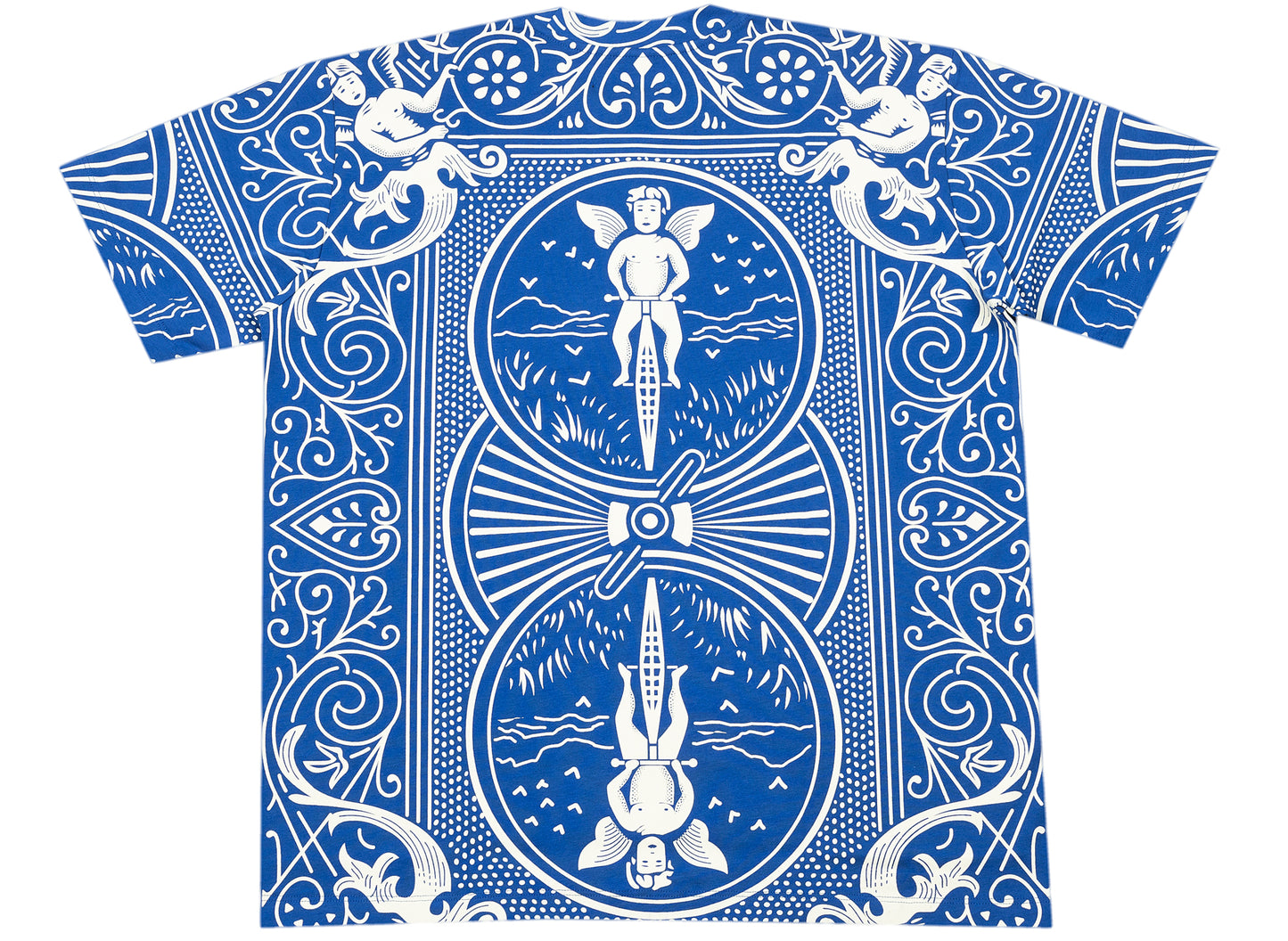 Just Don T-Shirt in Royal / White