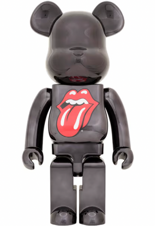 Medicom BE@RBRICK Rolling Stones 1000% 'Black Chrome Version'