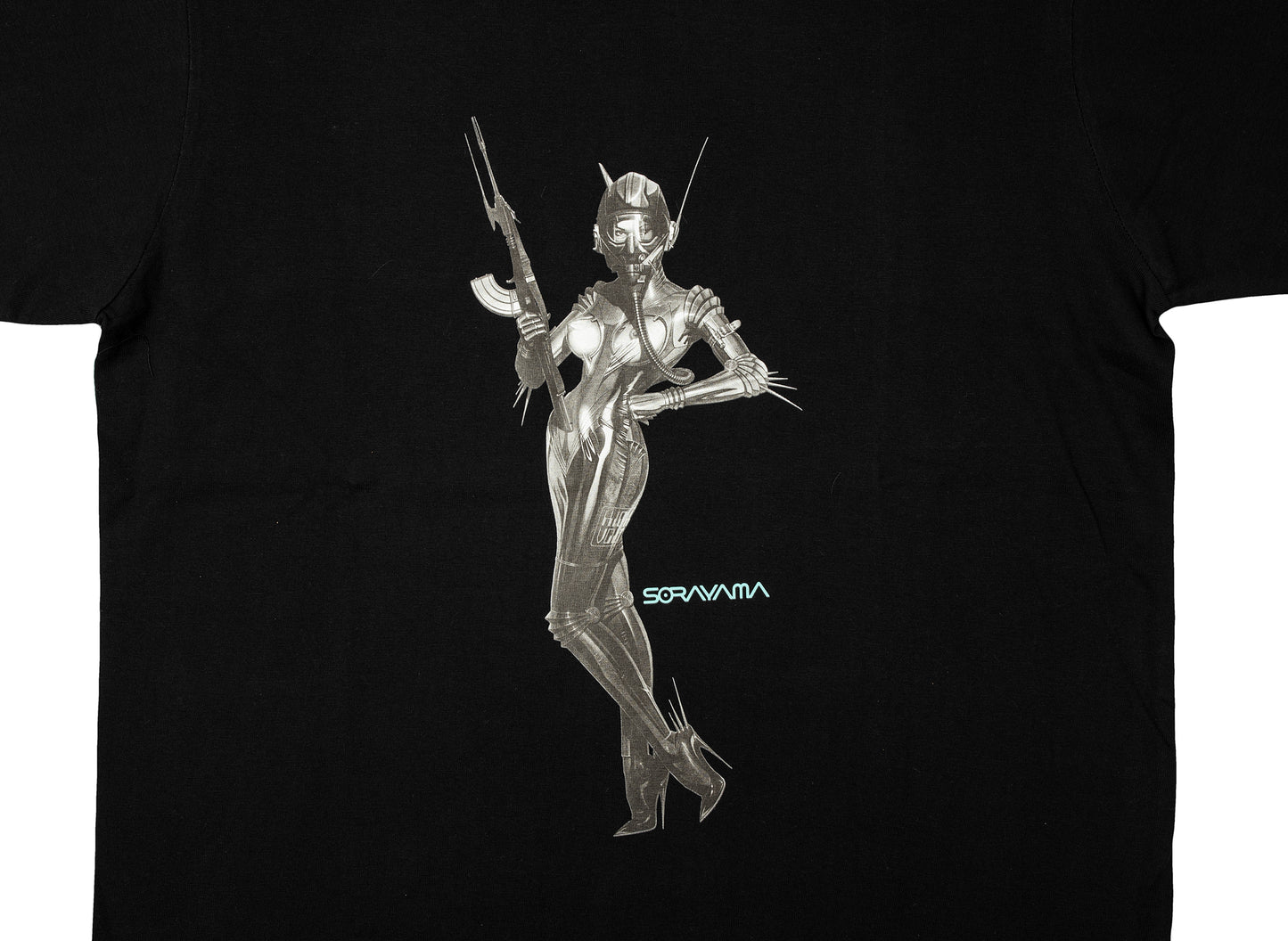 Medicom Toy x Hajime Sorayama Manga Corta 'Negro'