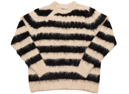 Midnight Studios Grapelli Striped Sweater in Sand