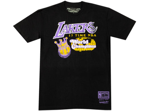 Mitchell & Ness NBA 17x Champs Los Angeles Lakers Tee
