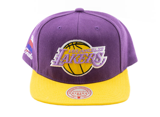 Mitchell & Ness NBA Finals Patch HWC Los Angeles Lakers Snapback