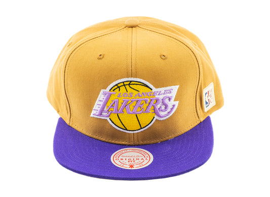 Mitchell & Ness Purple Under Finals Snapback HWC LA Lakers