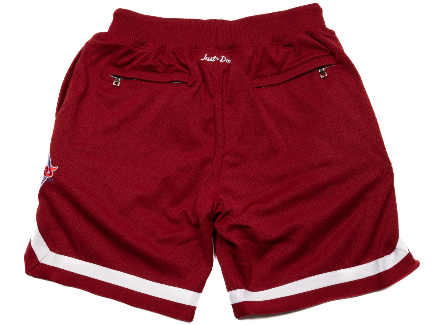 Mitchell & Ness x Just Don Cooperstown Phillies Shorts in Crimson