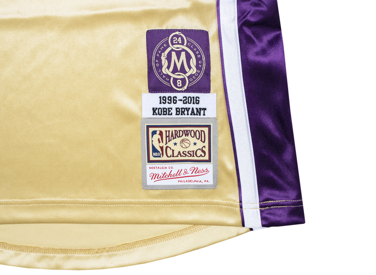 NBA AUTHENTIC JERSEY LAKERS 96 Kobe Bryant HALL OF FAME x MITCHELL & NESS