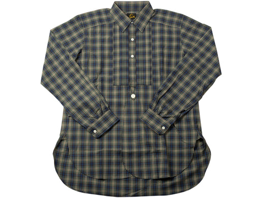 Needles Tuxedo EDW Button Up in Moss Green