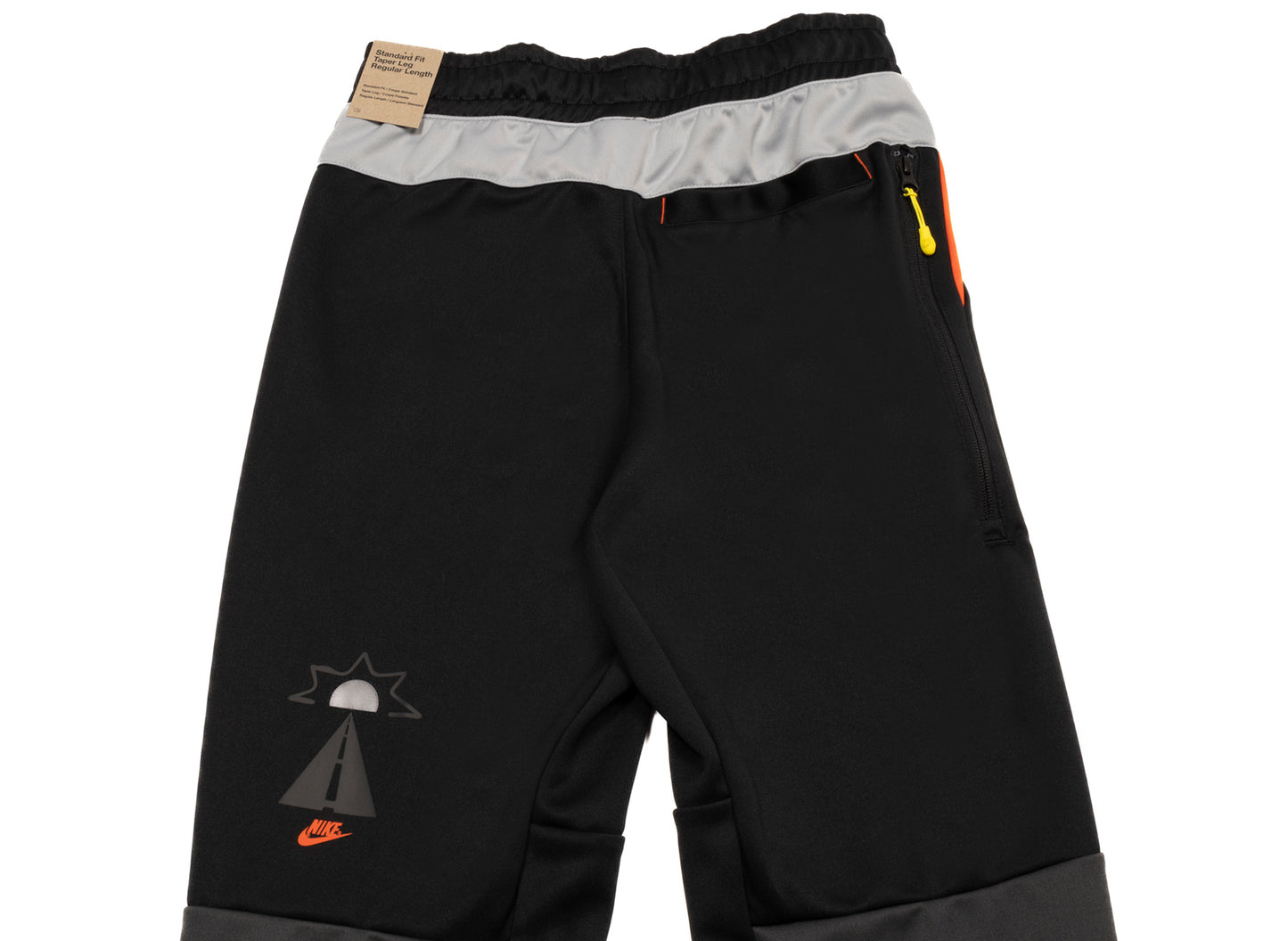 Nike NSW PK Tribute Smile Joggers in Team Orange / Black / Anthracite