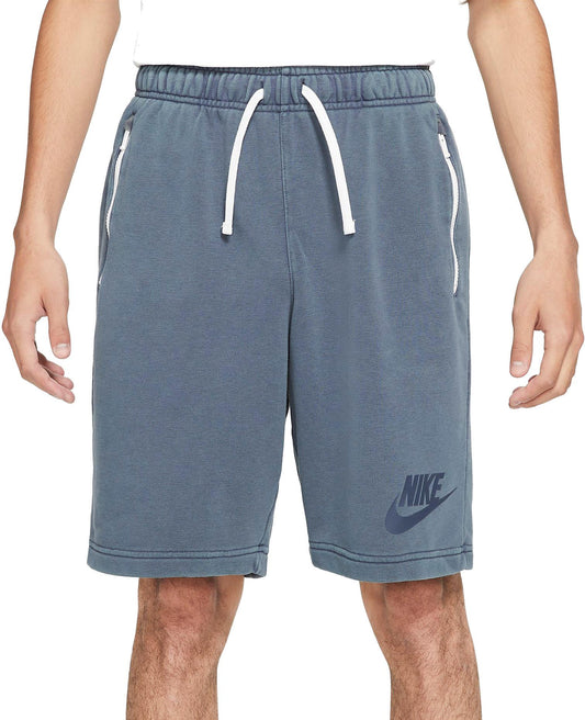 Pantalones cortos lavados Nike Sportswear Essentials+ en azul Thunder
