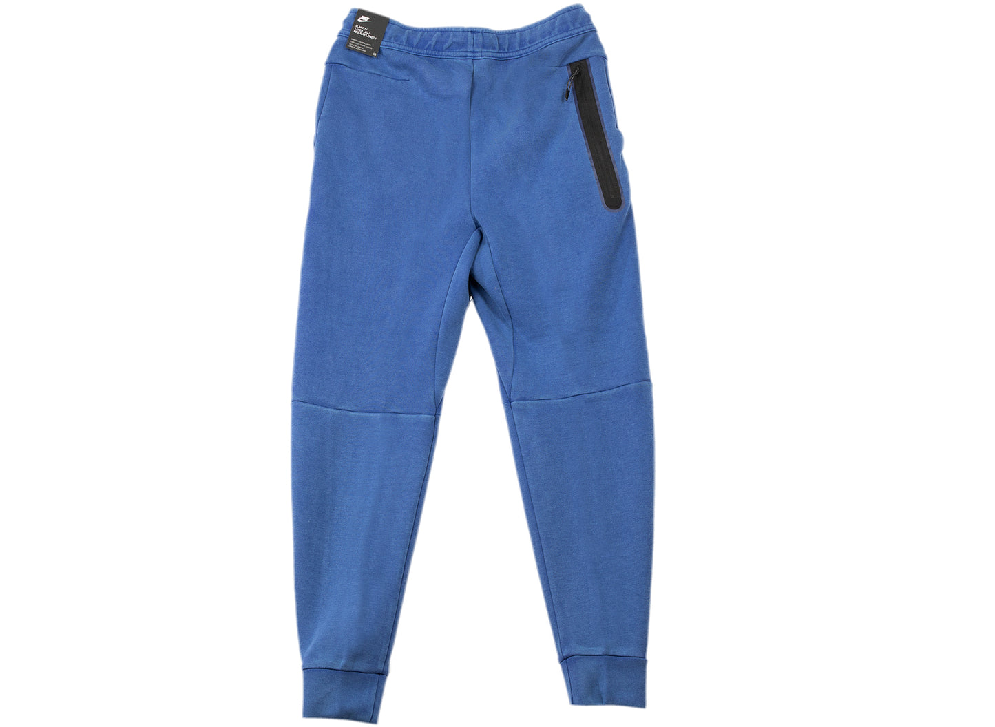 Nike Sportswear Tech Fleece Washed Joggers in Deep Royal Blue / Black