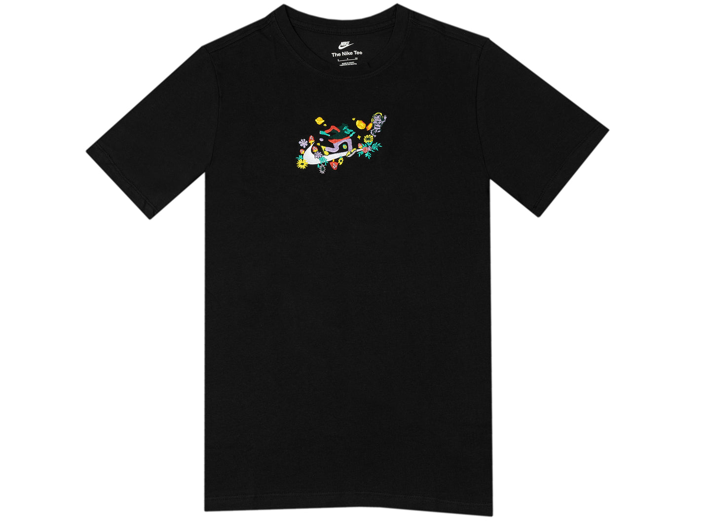 Nike Sportswear Twist Logo S/S Tee in Black