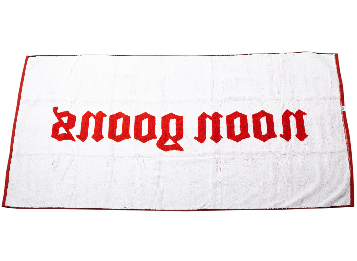 Toalla de playa Noon Goons OE en rojo