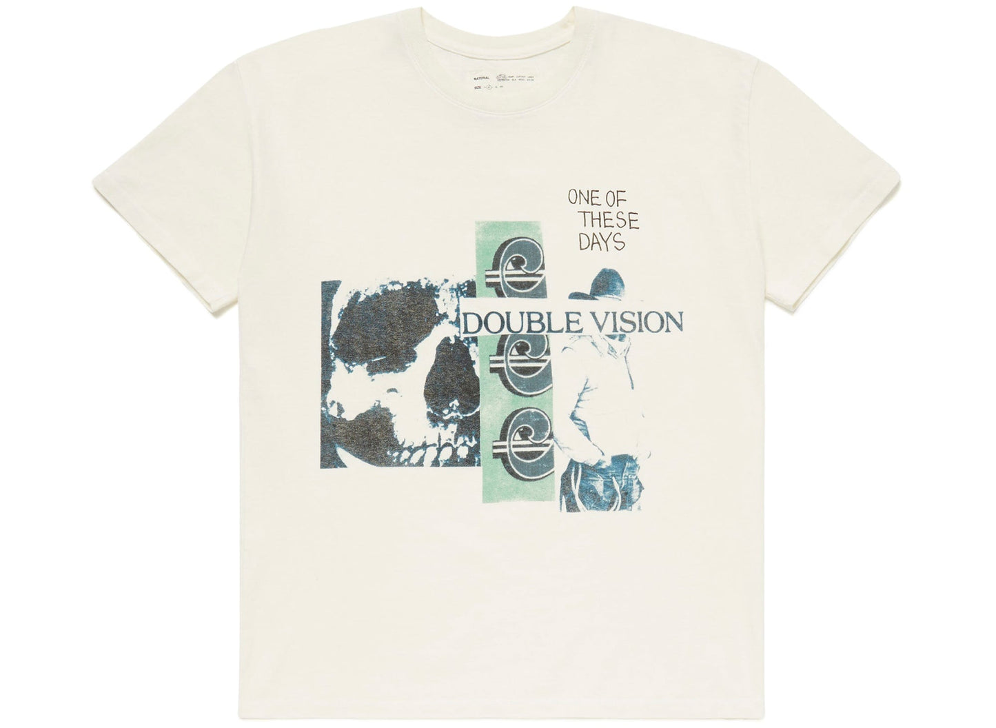 One of These Days Double Vision T-Shirt in Bone