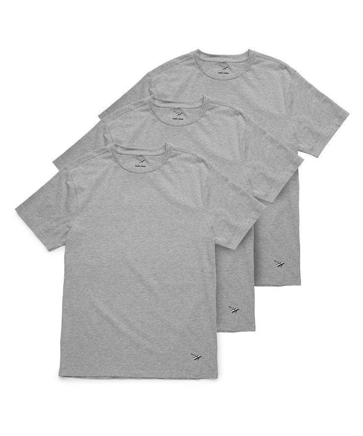 Paper Planes Essential 3er-Pack T-Shirts in Grau