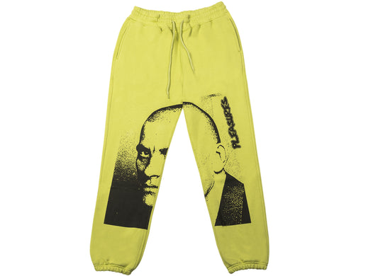 Pleasures Backbone Sweatpants in Green
