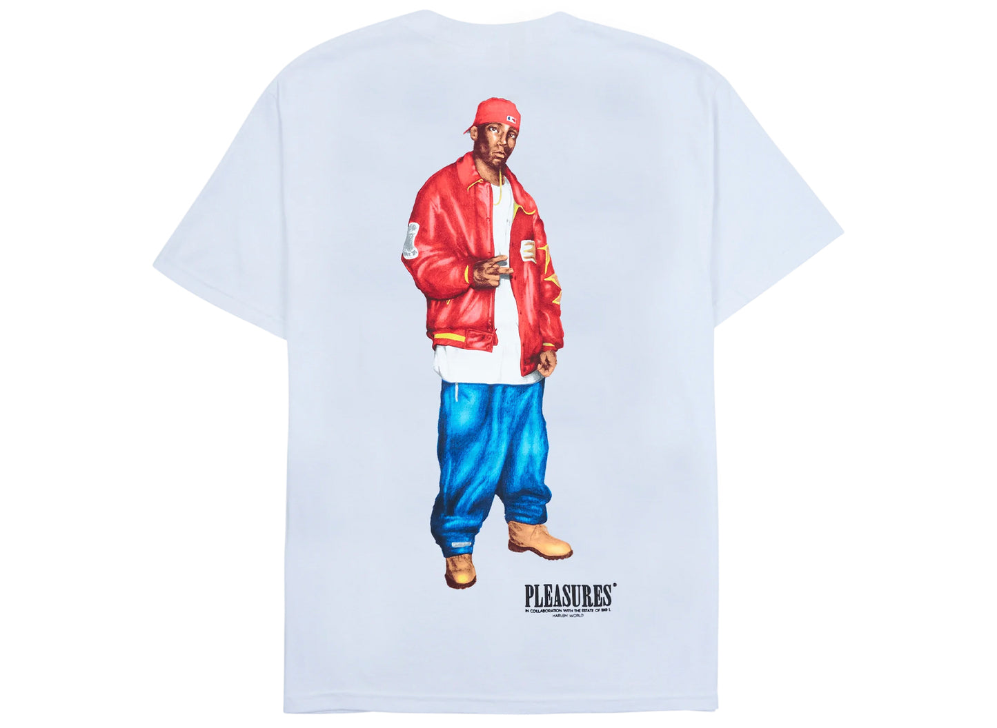 Pleasures Flamboyant Tee in White - view 2