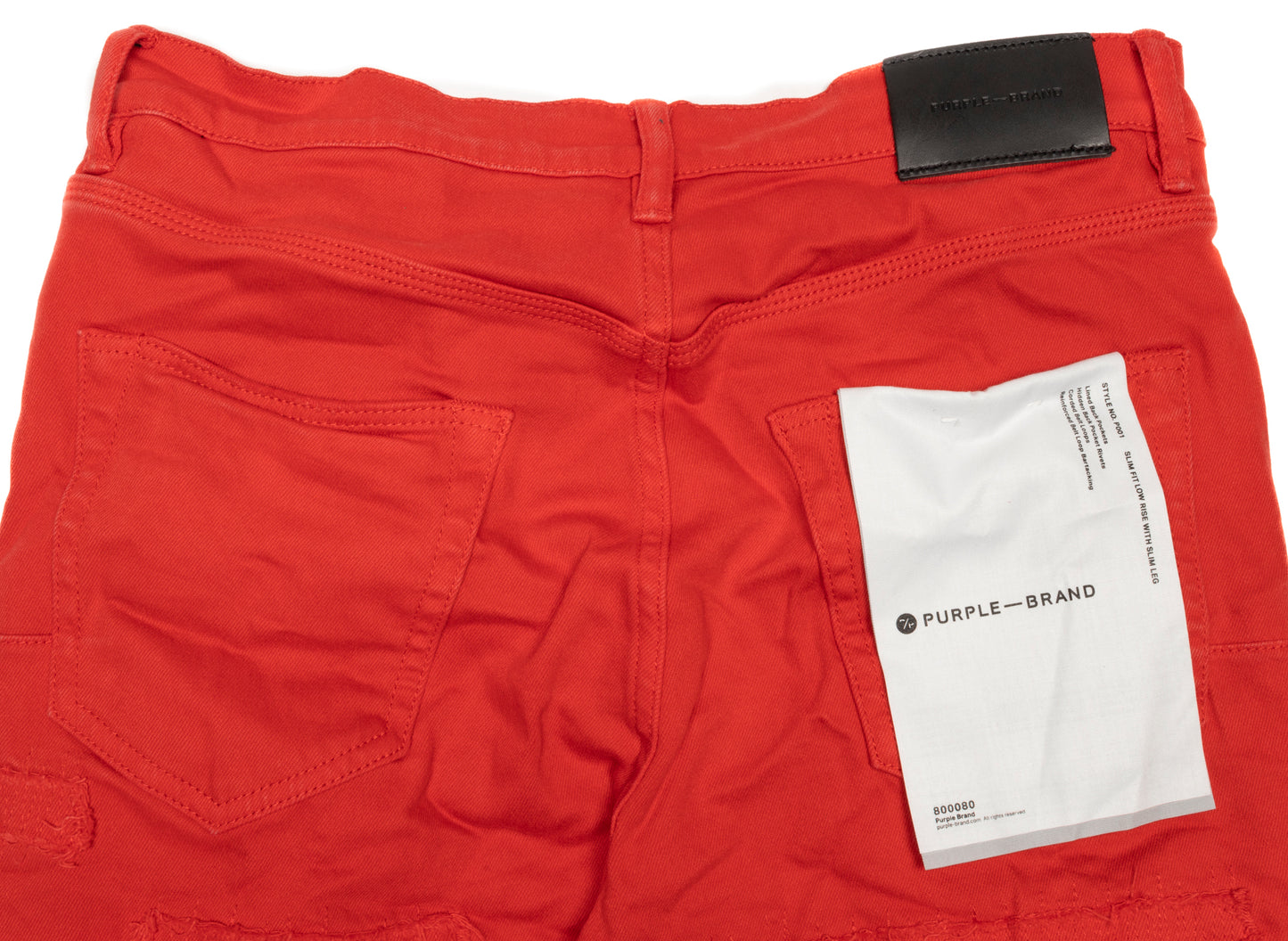 Purple Brand High Risk Red Patch Repair Jeans - view 2