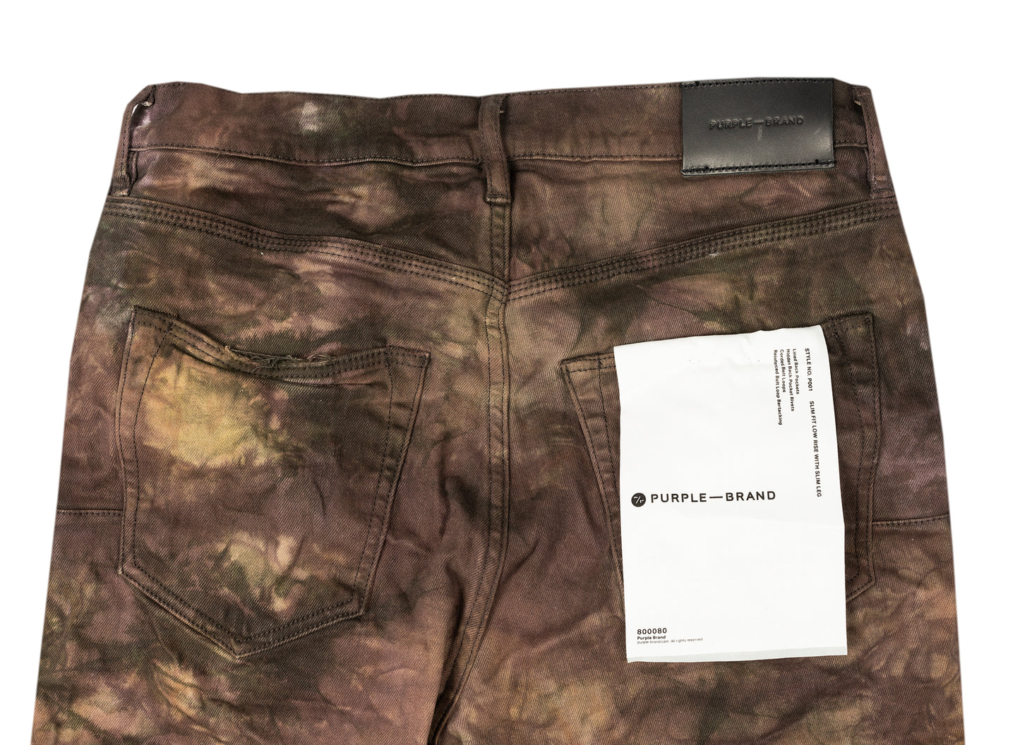 Purple Brand Rusted White Jeans
