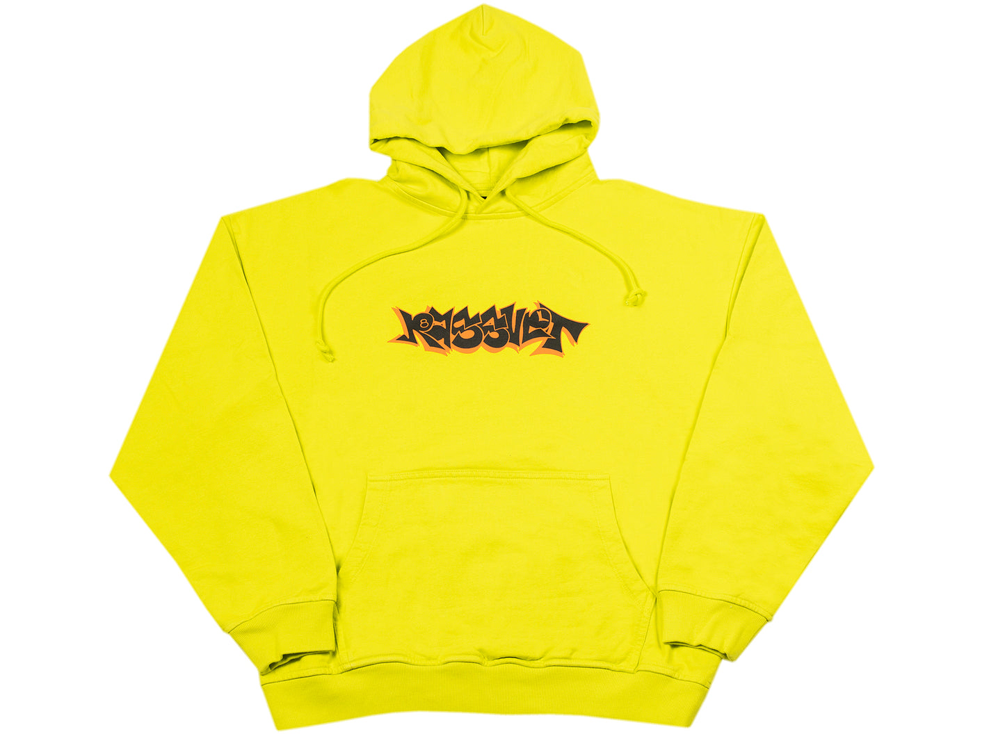 Rassvet (PACCBET) Printed Logo Hoodie in Bright Yellow
