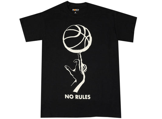 Rokit No Rules Tee in Black