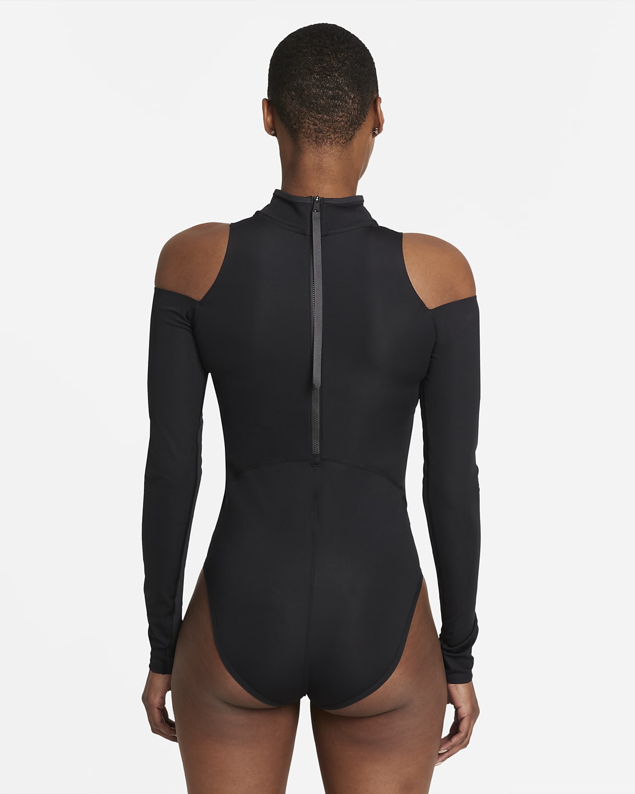 Women's Jordan Future Bodysuit in Black / Off Noir / Dark Smoke Grey