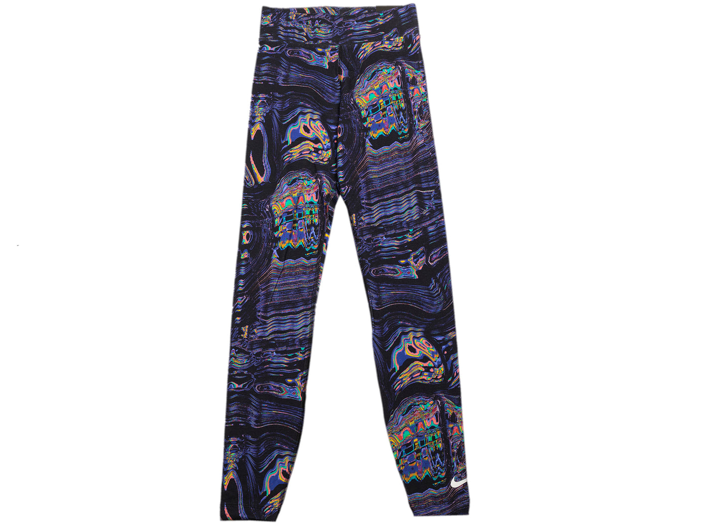 Damen-Leggings Nike Sportswear Air mit hohem Bund, in Schwarz