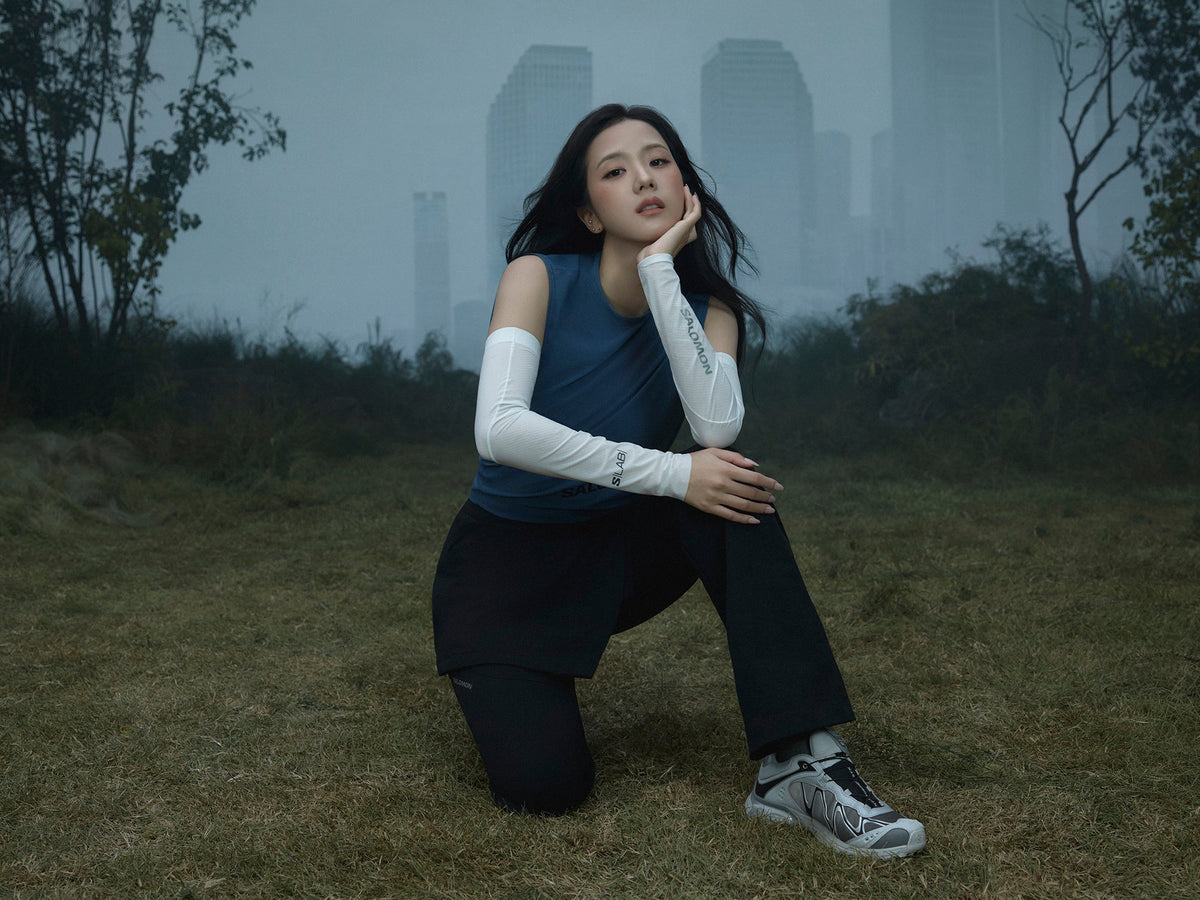 Jisoo for Salomon FW26 IN THE OPEN campaign — Seoul, courtesy Salomon