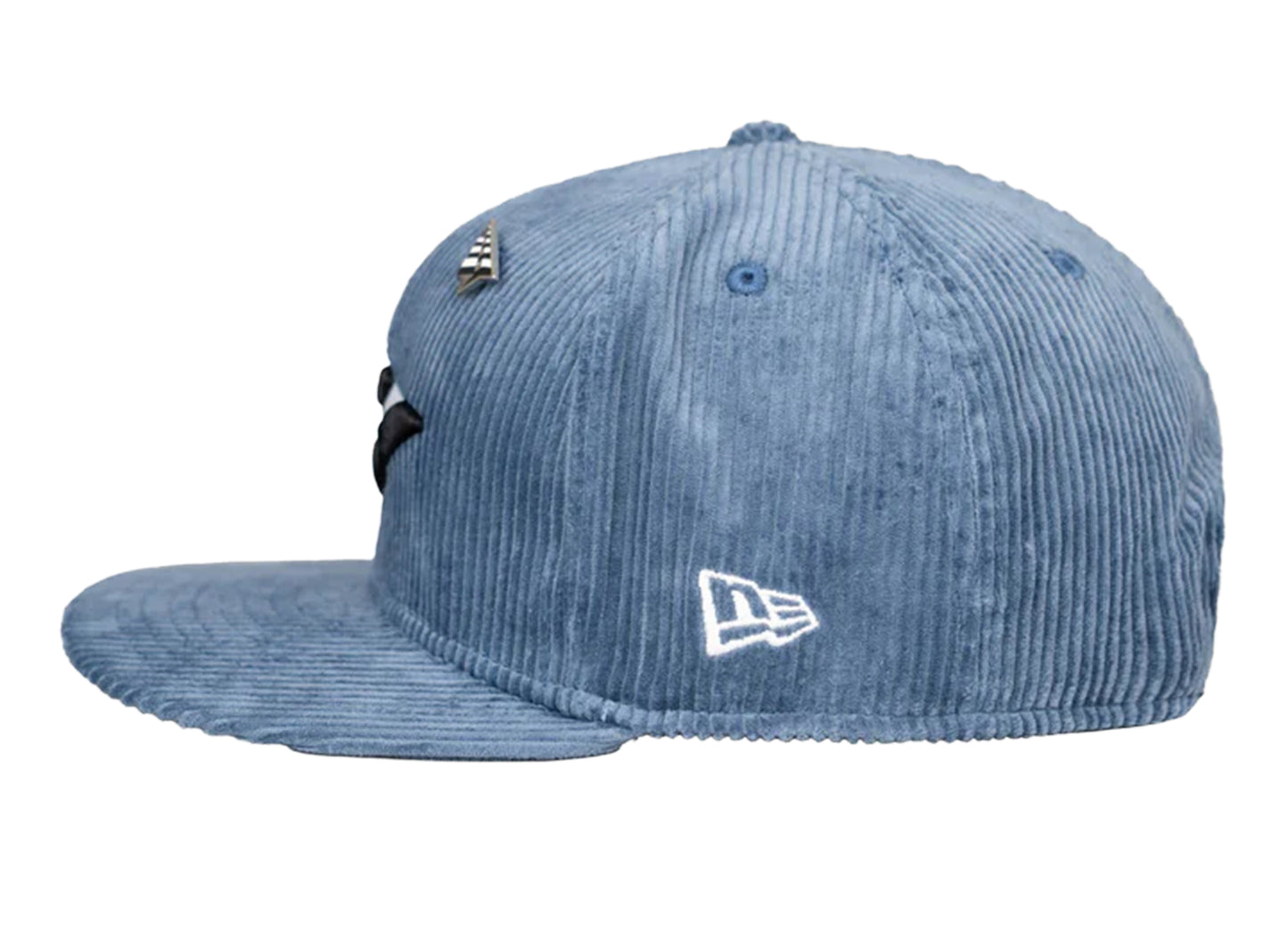 Paper Planes The Original Corduroy 9Fifty Snapback Crown Hat in Steel Blue — view 2