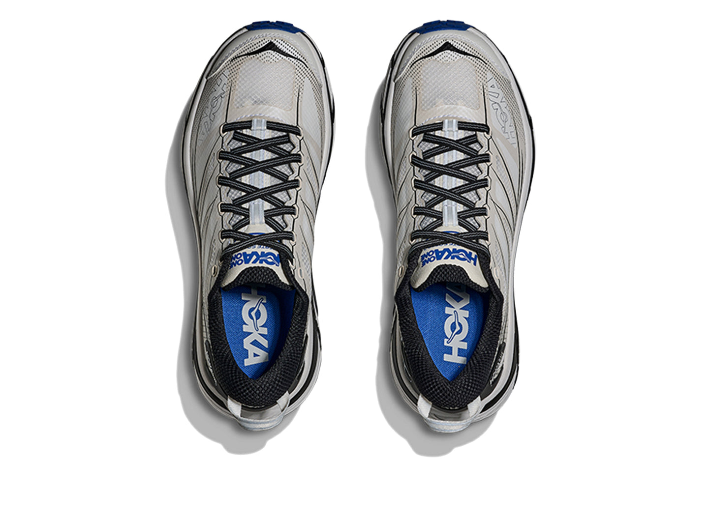 Unisex Hoka Mafate Speed 2 in White / Cobalt Blue - Damaged