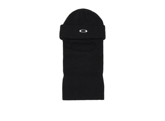 Oakley O-Shiesty Beanie in Blackout, men's black cuffed knit beanie