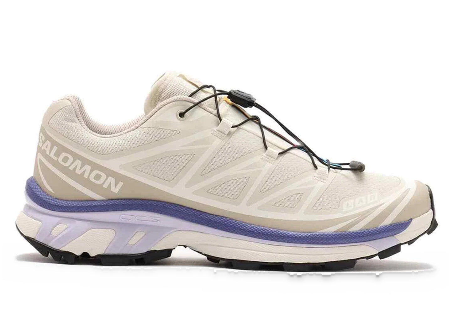 Salomon XT-6 in Almond Milk / Silver Cloud