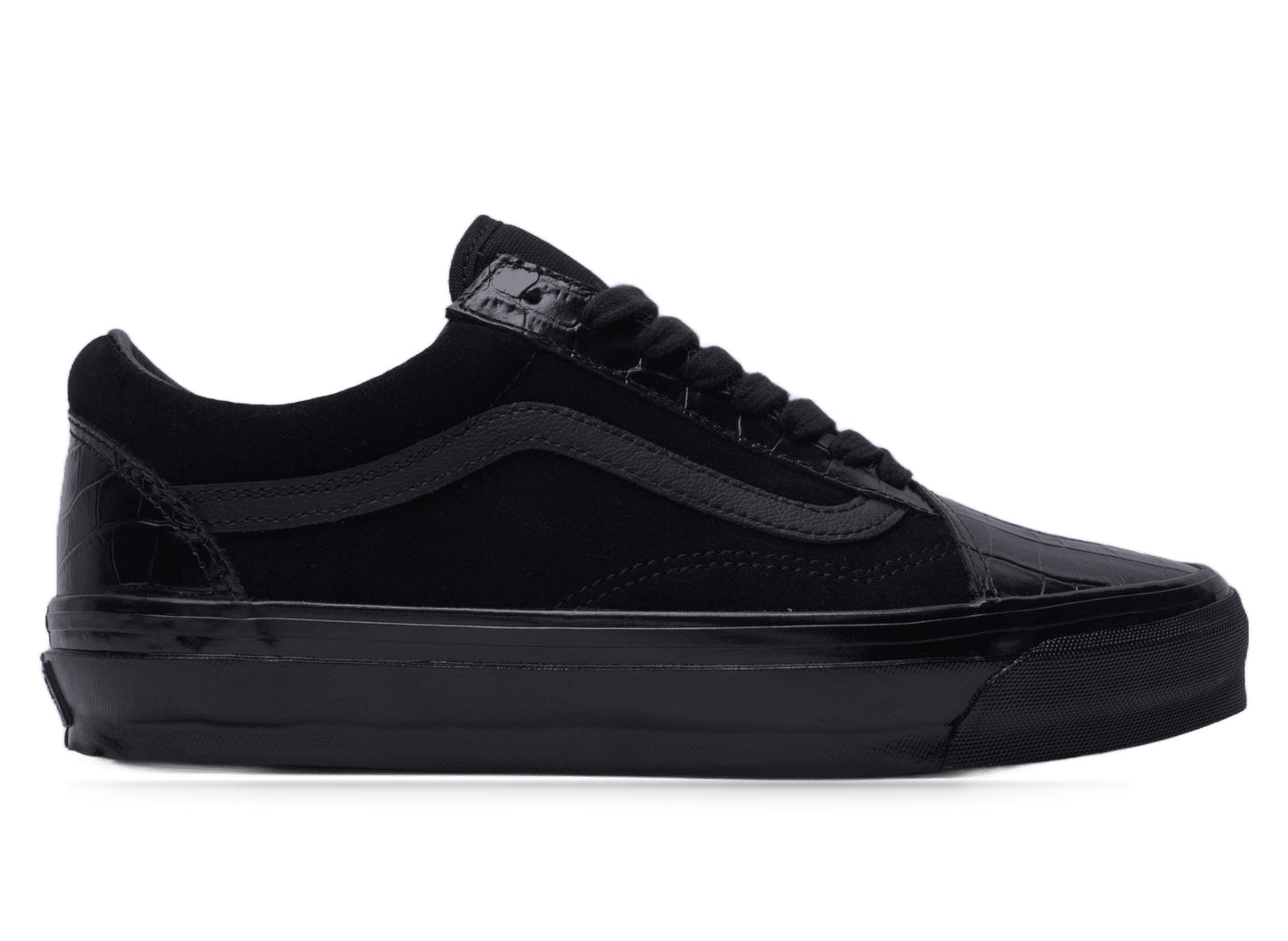 Vans Old Skool LX Croc Leather in Black