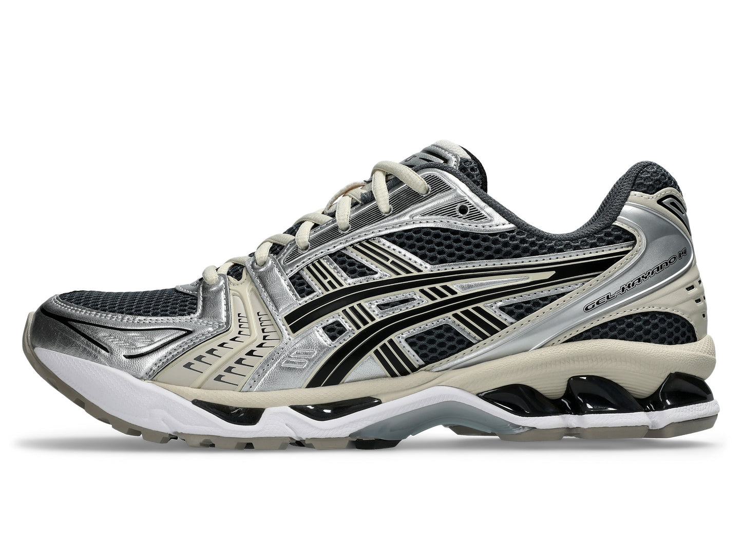 Asics Gel-Kayano 14 in Carrier Grey / Black