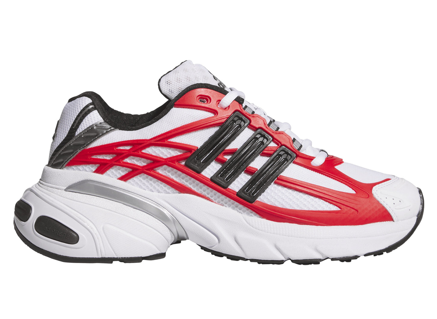 Women's adidas Adistar XLG 2.0 in Footwear White / Core Black / Vivid Red