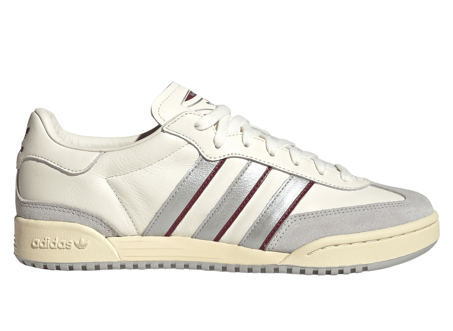 adidas Tangum in Off White / Silver Metallic