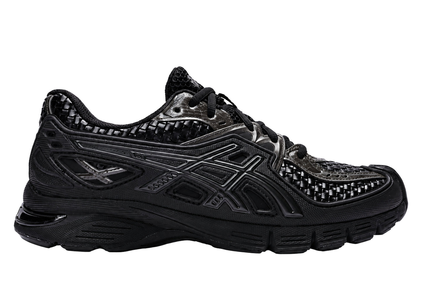 Asics GEL-SD-LYTE in Black / Gunmetal, side view