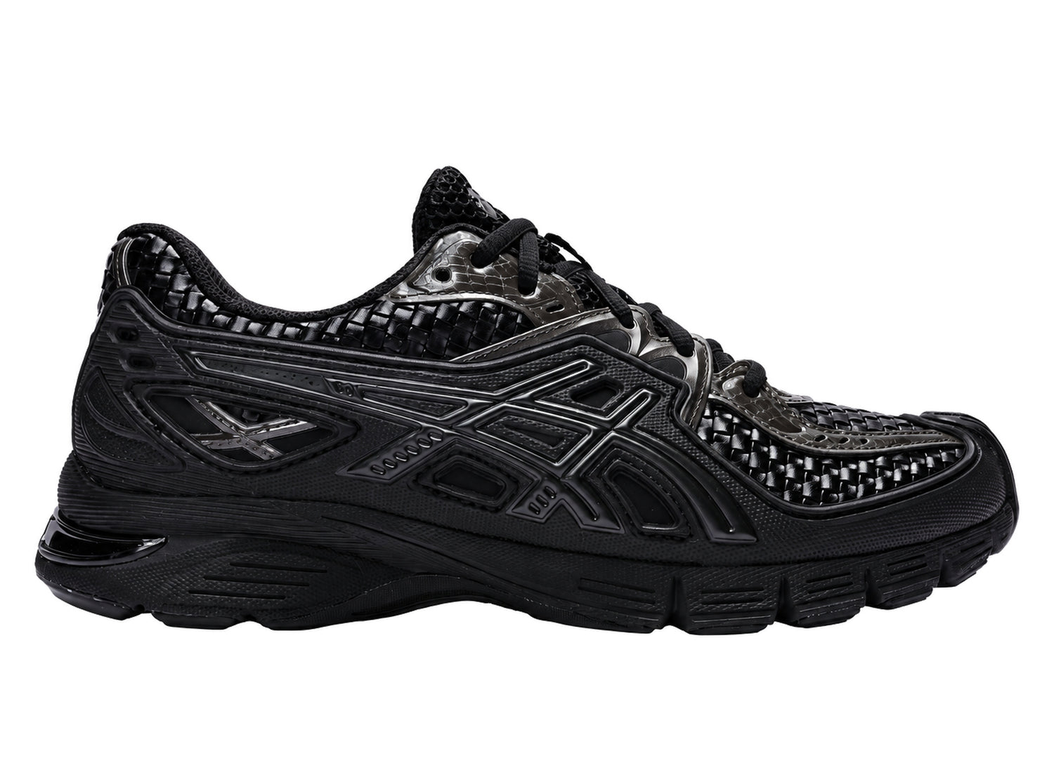 Asics GEL-SD-LYTE in Black / Gunmetal, side view