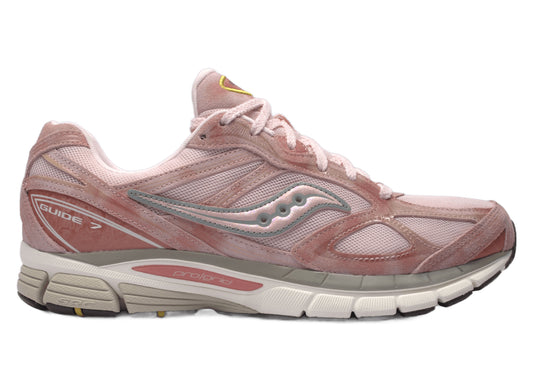 Saucony ProGrid Guide 7 shoe in the Sienna colorway, brown men's footwear
