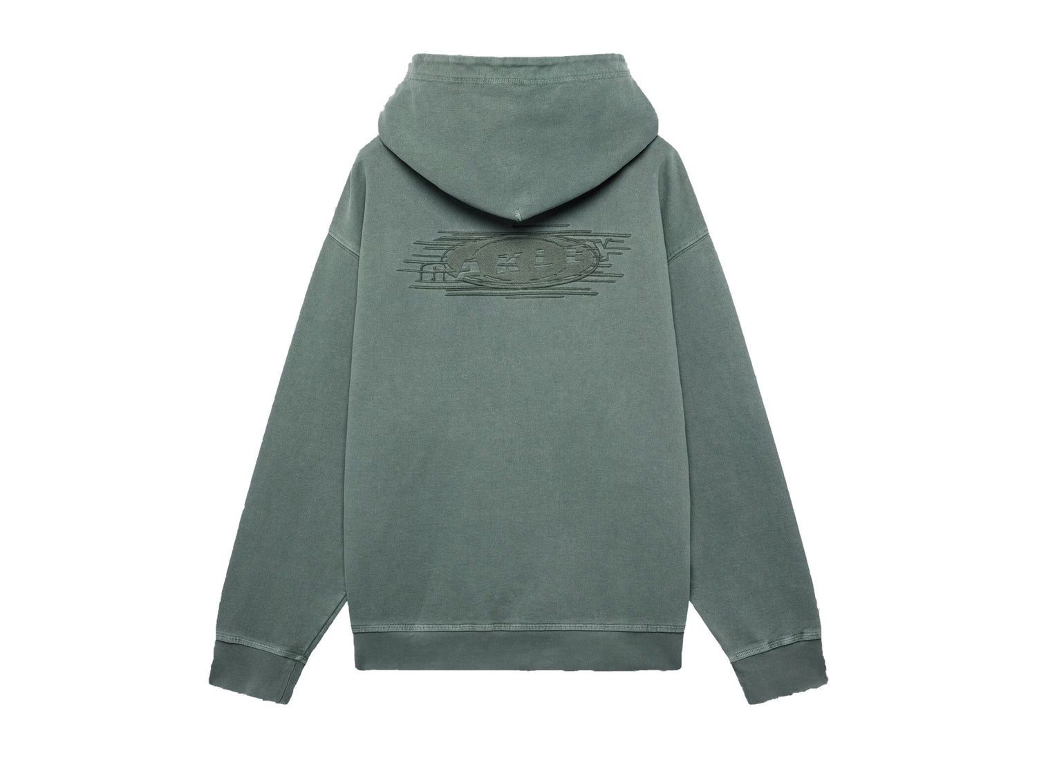 Oakley Echo Mod Embroidered Hoodie in Aviator Green, men's green hoodie, view 2