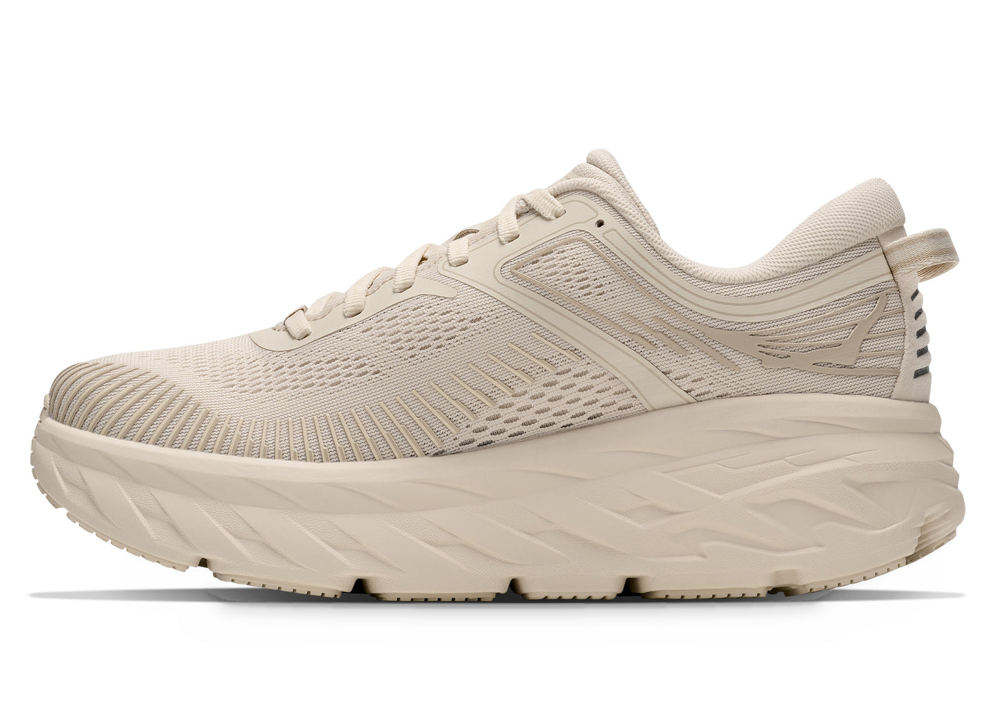 Women's Hoka Bondi 7 in Oat Milk
