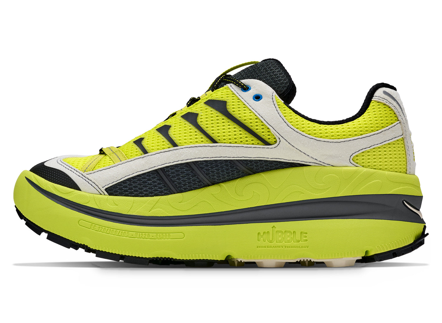 Hoka Mafate 2 OG in HOKA Citrus / Black, men's running shoe in an orange colorway, view 3