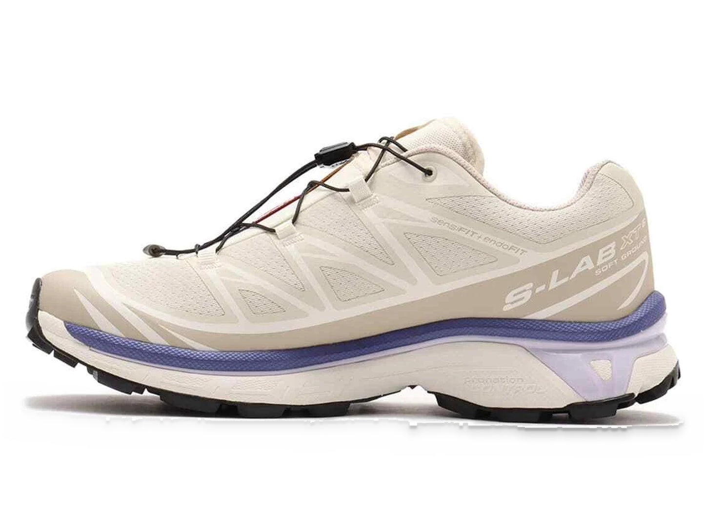 Salomon XT-6 in Almond Milk / Silver Cloud
