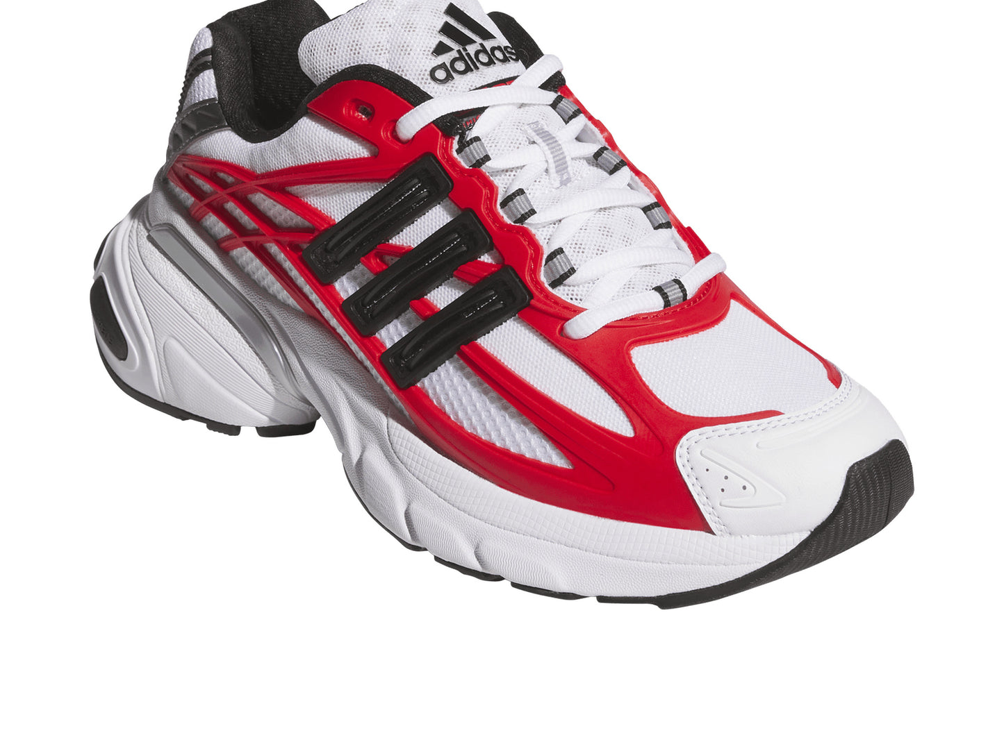 Women's adidas Adistar XLG 2.0 in Footwear White / Core Black / Vivid Red
