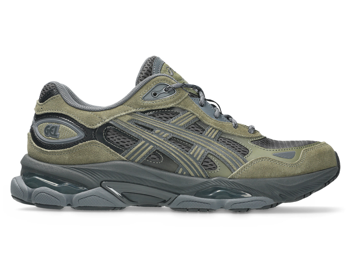 Asics Gel-NYC 2.0 in Graphite Grey / Loden Green
