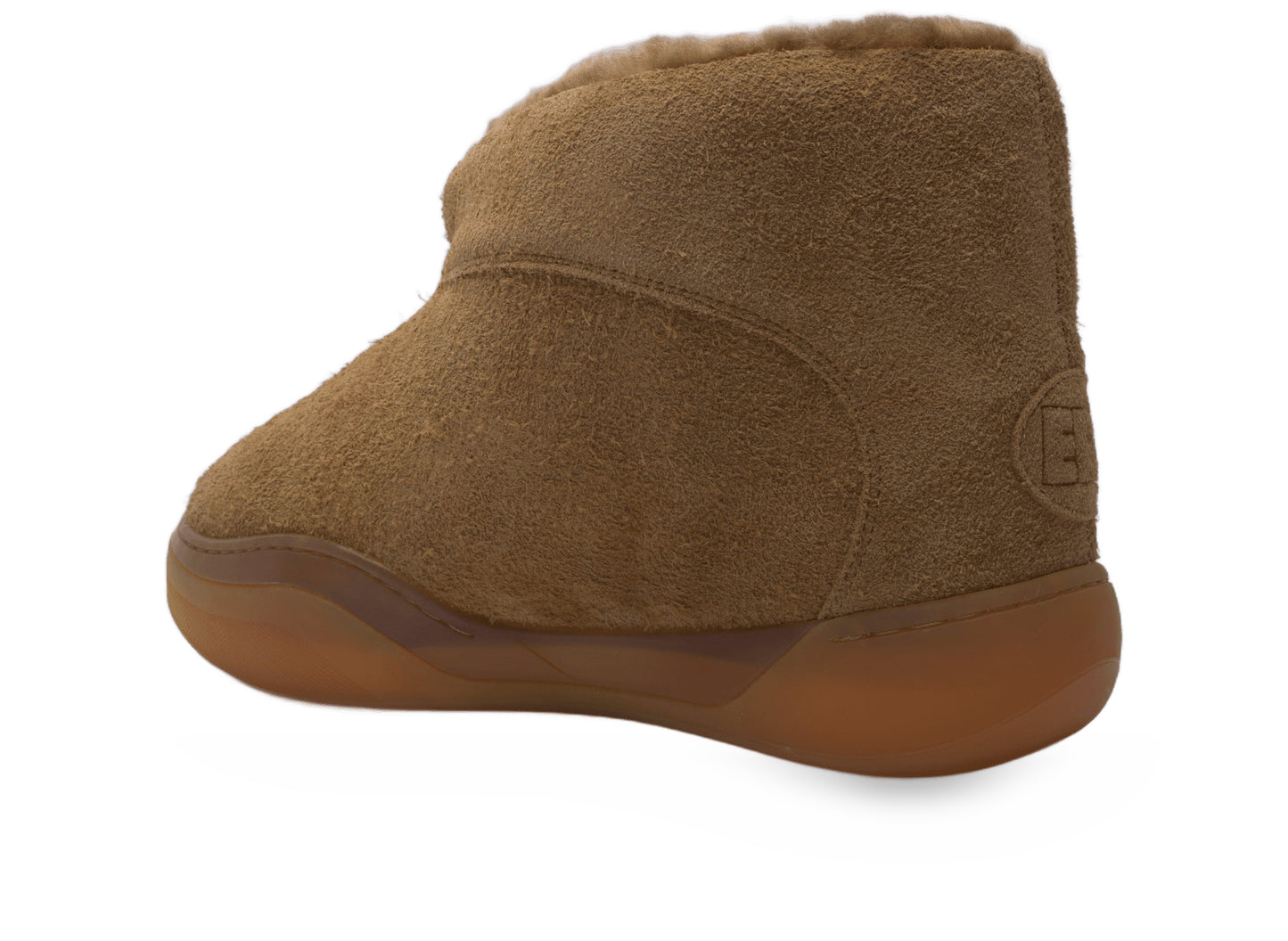 ERL Vamp Boot in Natural, men's boot in a neutral natural colorway, view 3