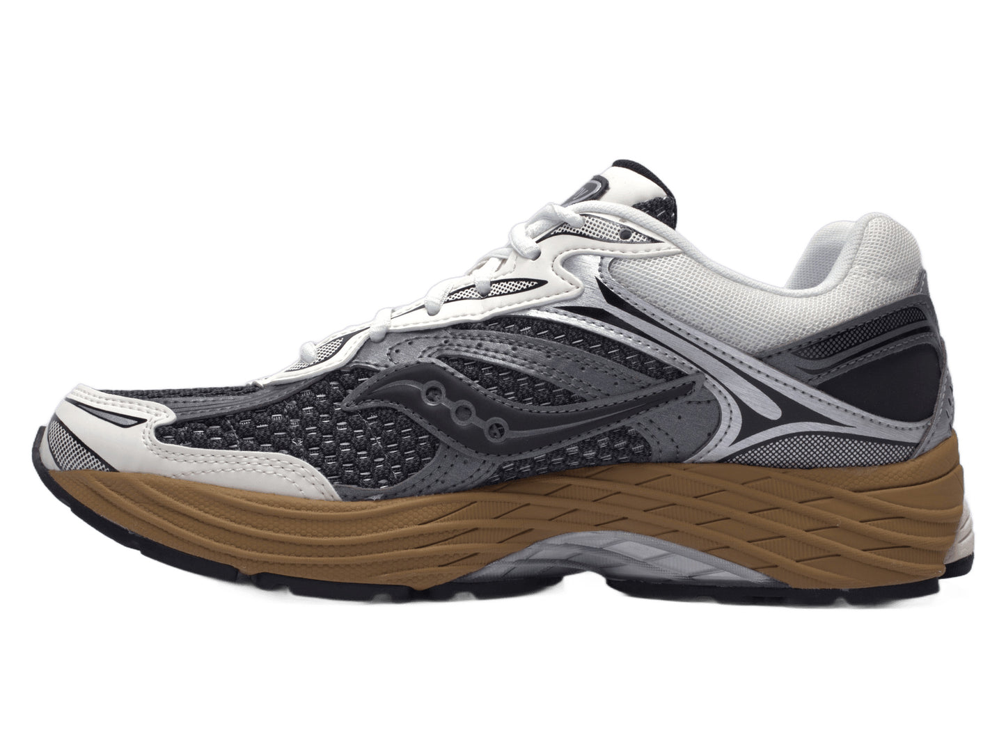 Saucony ProGrid Omni 9 in Gunmetal / Cider