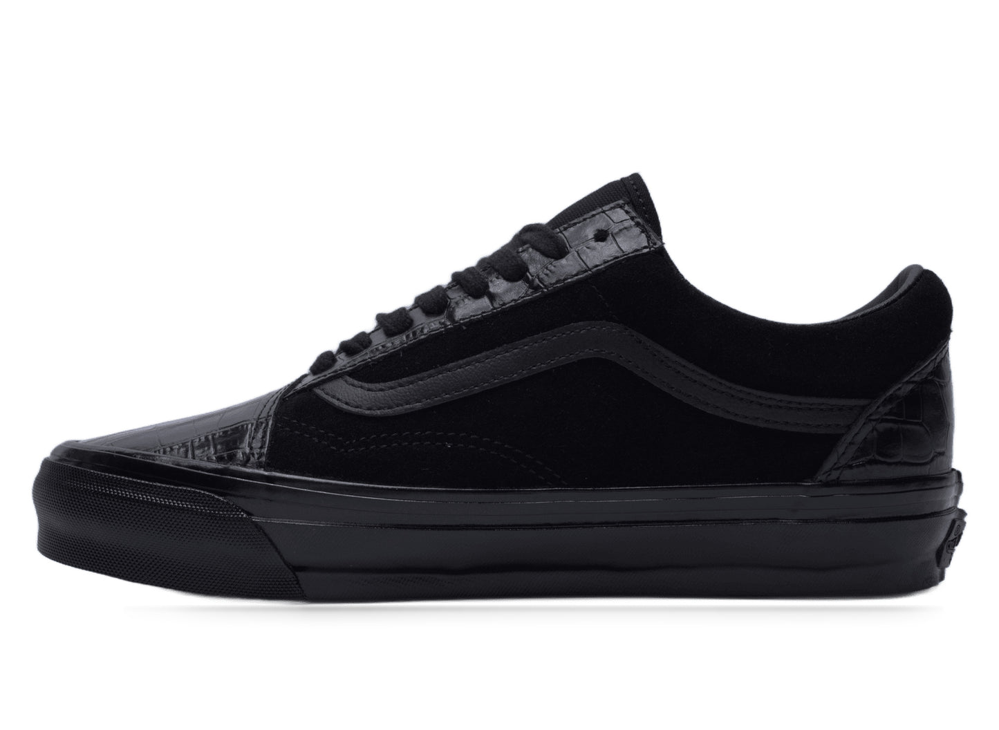 Vans Old Skool LX Croc Leather in Black