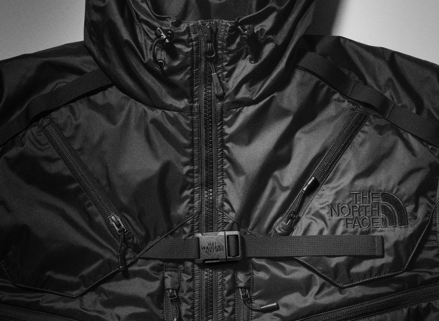 Junya Watanabe MAN x The North Face jacket in black, men's outerwear, view 3